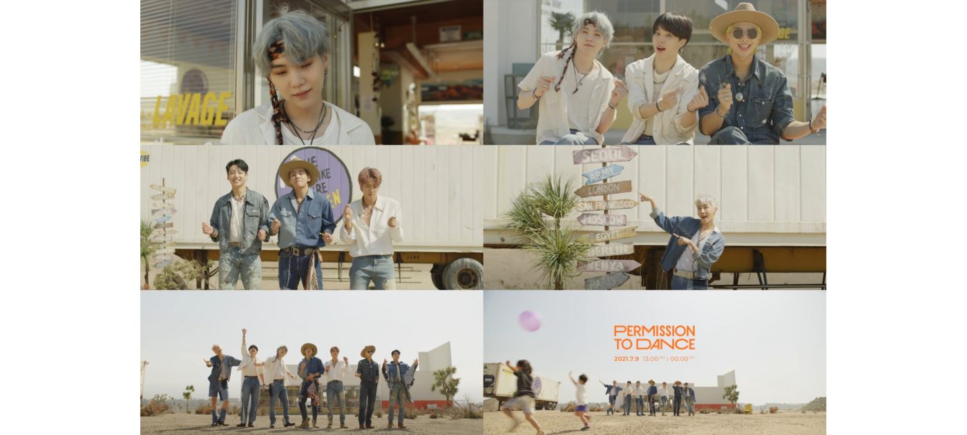 BTS、新曲「Permission to Dance」MVのティザー公開