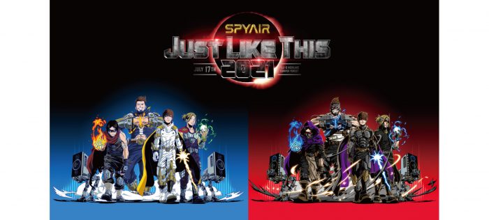 SPYAIR、2年ぶりの『JUST LIKE THIS』開催を記念して“カウントダウンスペシャルプログラム”を配信中