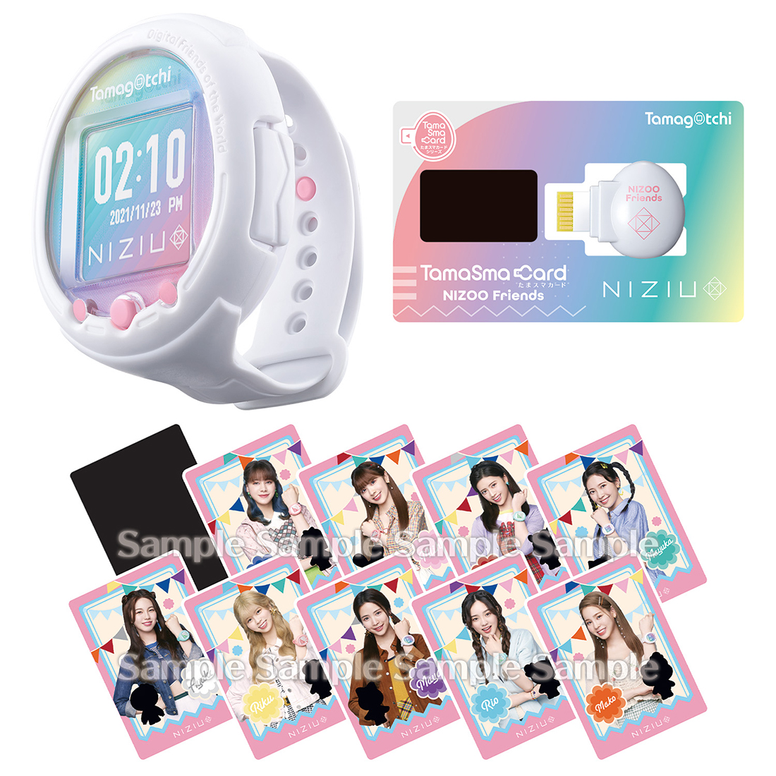 NiziU×たまごっちスマート、コラボ商品の詳細発表！本体盤面はNiziUをイメージしたカラーに