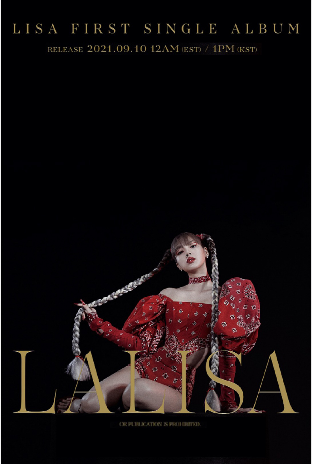 BLACKPINK・LISA、ソロデビュー曲のタイトルは「LALISA」！ ティザーポスターも解禁 - 画像一覧（5/6）