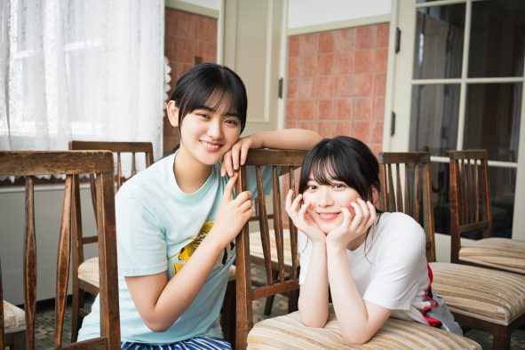 無邪気な笑顔がいっぱい！ 櫻坂46・森田ひかる＆山崎天、『B.L.T.』11月号表紙＆巻頭に登場