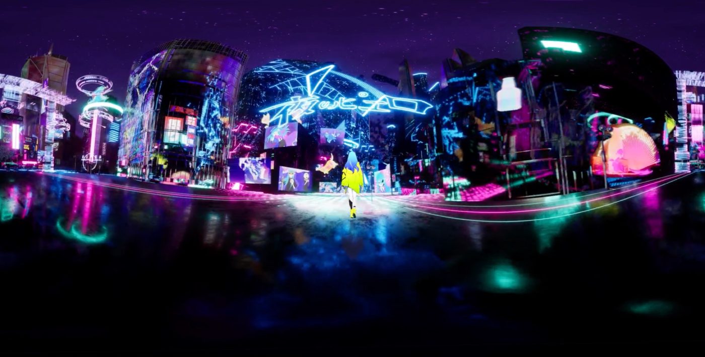 Ado、ファンアートが360°全方位に登場する「夜のピエロ」MV公開