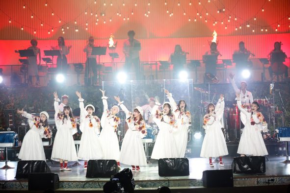 エビ中、9人体制初のワンマンライブを開催！「（お客さんが）いっぱいいる！」（小久保柚乃）