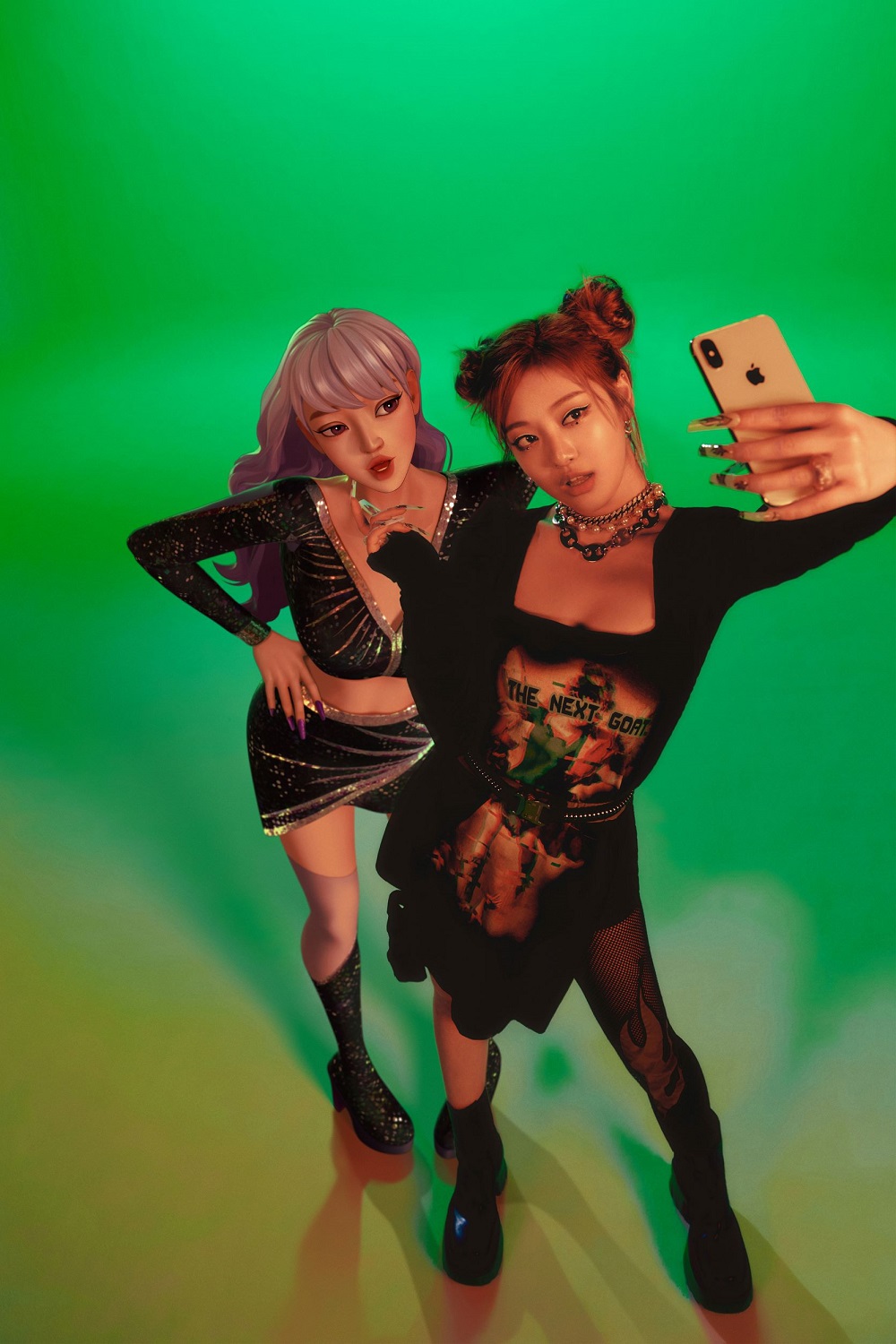 aespa、「Savage」MVが公開1日で3000万回再生！ 思わず真似をし