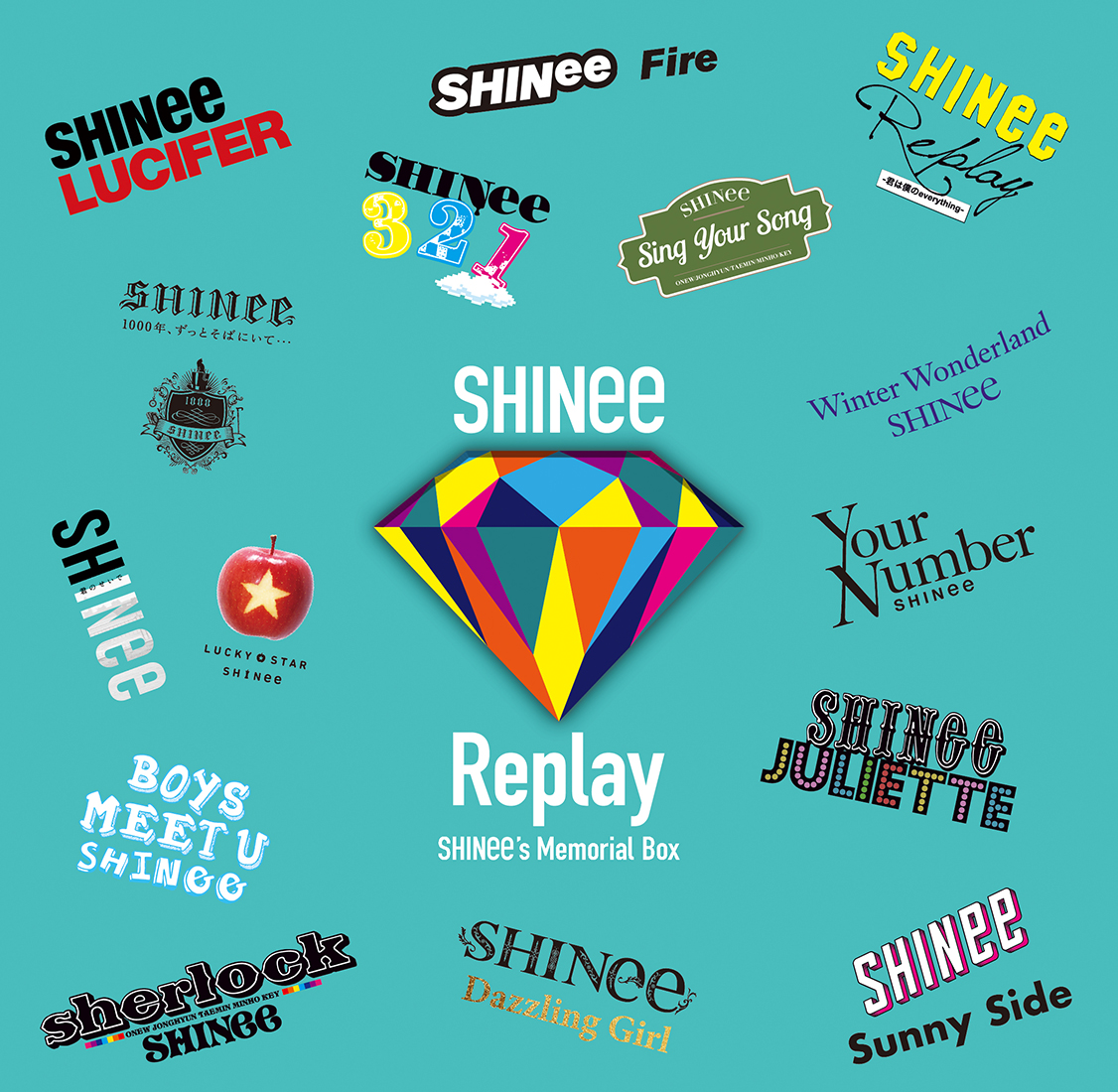 あなたの名前入り！ SHINee、日本デビュー10周年記念スペシャルコレクション発売決定 - 画像一覧（3/3）