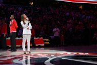 八村塁選手が所属！ Crystal Kay、NBA・ワシントンウィザーズのイベントで国家独唱 - 画像一覧（4/7）