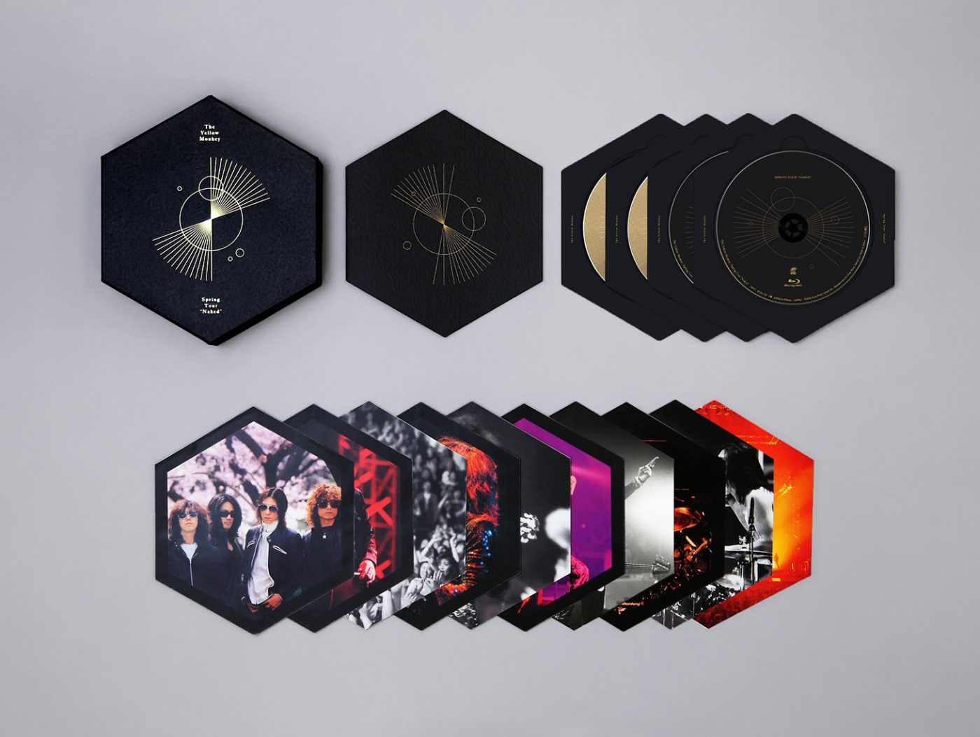 THE YELLOW MONKEY、30周年記念作品第2弾『SPRING TOUR “NAKED”』の商品デザイン公開