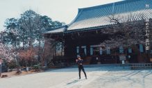 Qyoto、桜が咲き誇る春の京都・真如堂＆大覚寺で撮影した「花時雨」MV公開 - 画像一覧（3/14）