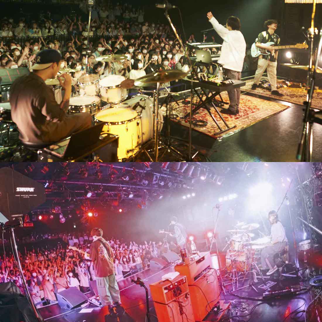 OmoinotakeとSaucy Dogの2マンライブ『Yodogawa Sway』。彼らのステージに再認識する“ライブ力” - 画像一覧（1/13）