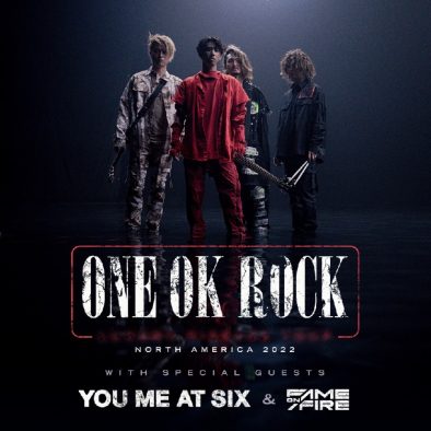 ONE OK ROCK、約3年ぶりとなる北米ツアーの開催が決定