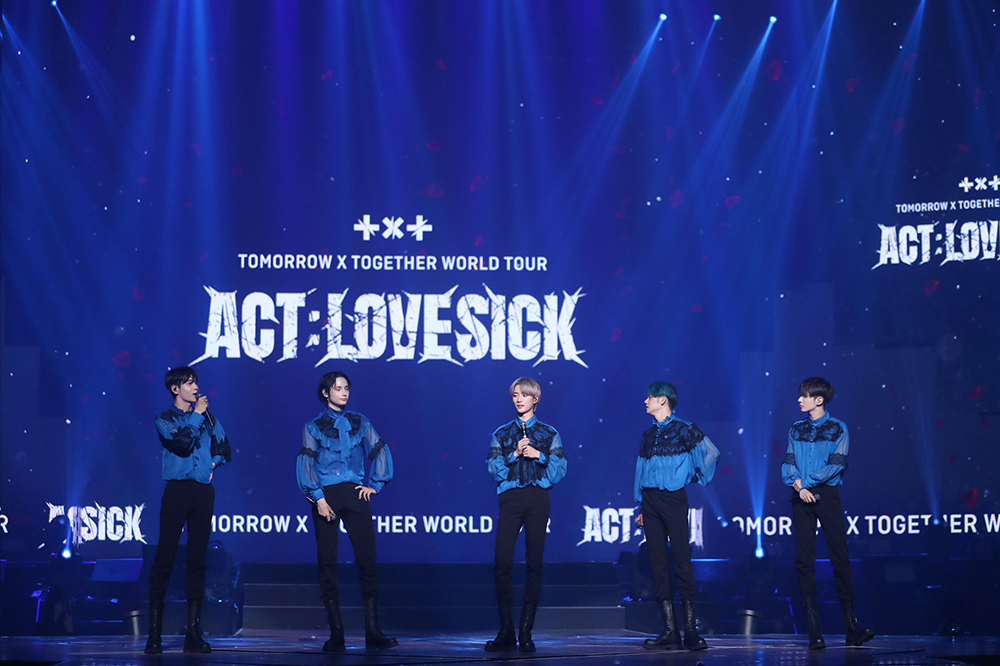 2022.07.02＠ソウル松坡区蚕室室内体育館『TOMORROW X TOGETHER WORLD TOUR <ACT : LOVE SICK>』ライブ写真
