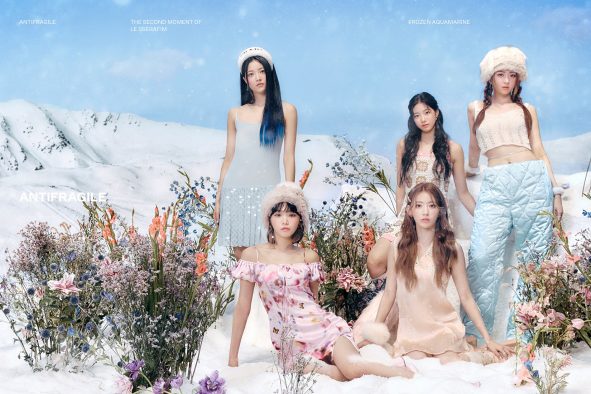 LE SSERAFIM、2ndミニアルバム『ANTIFRAGILE』の最初のコンセプト写真を公開