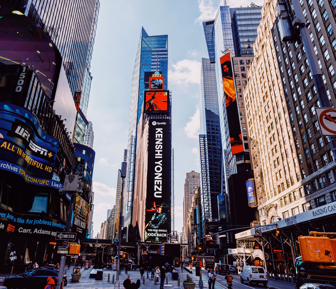 米津玄師、巨大看板およびMVのサイネージでニューヨークをジャック - 画像一覧（10/10）