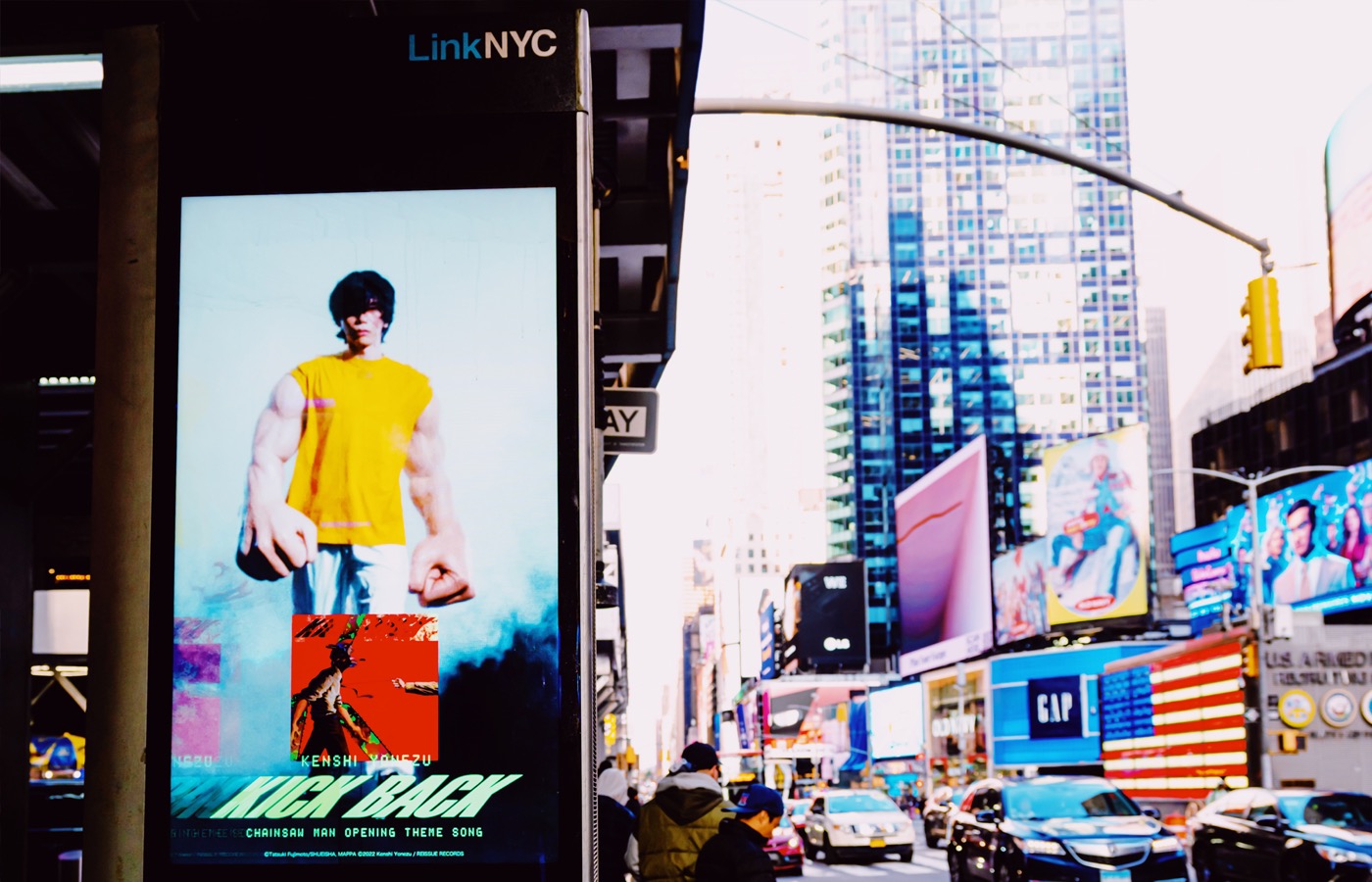 米津玄師、巨大看板およびMVのサイネージでニューヨークをジャック - 画像一覧（5/10）