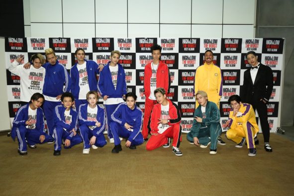 『HiGH＆LOW THE WORST X』大ヒット御礼感謝祭!!』開催！ キャストたちがなぜかジャージ姿で登場した理由とは？