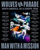 MAN WITH A MISSION、4年ぶりのワールドツアーの北米＆UK、ヨーロッパ日程発表