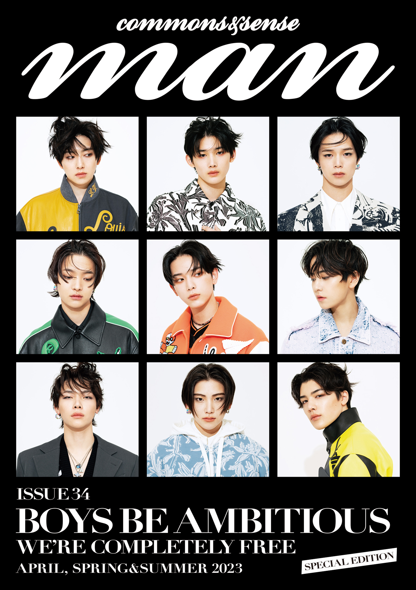 ＆TEAM、LOUIS VUITTONの最新コレクションを身に纏いインターナショナルファッションマガジンの表紙に登場