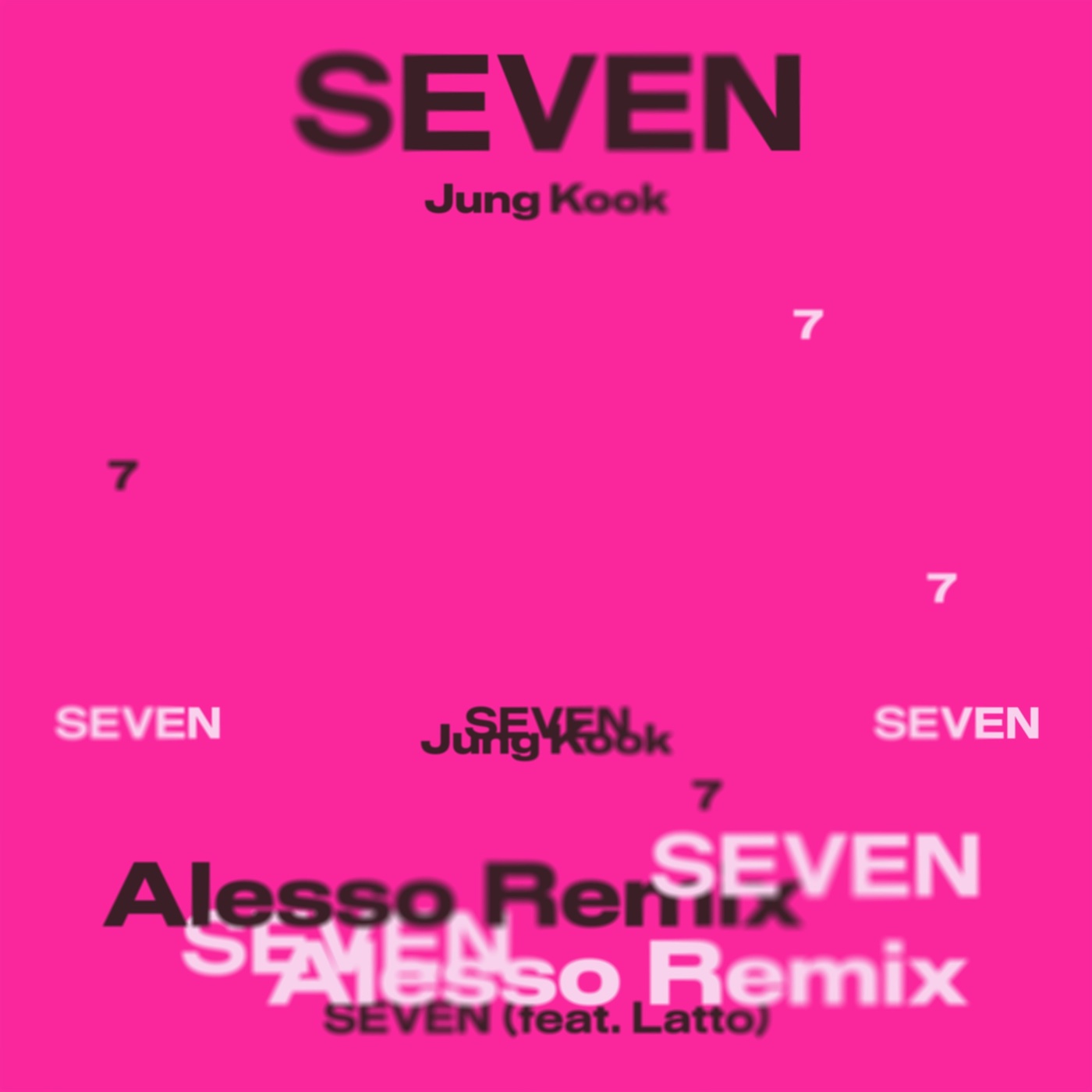 BTS・JUNG KOOK「Seven（feat. Latto）- Alesso Remix」を発表