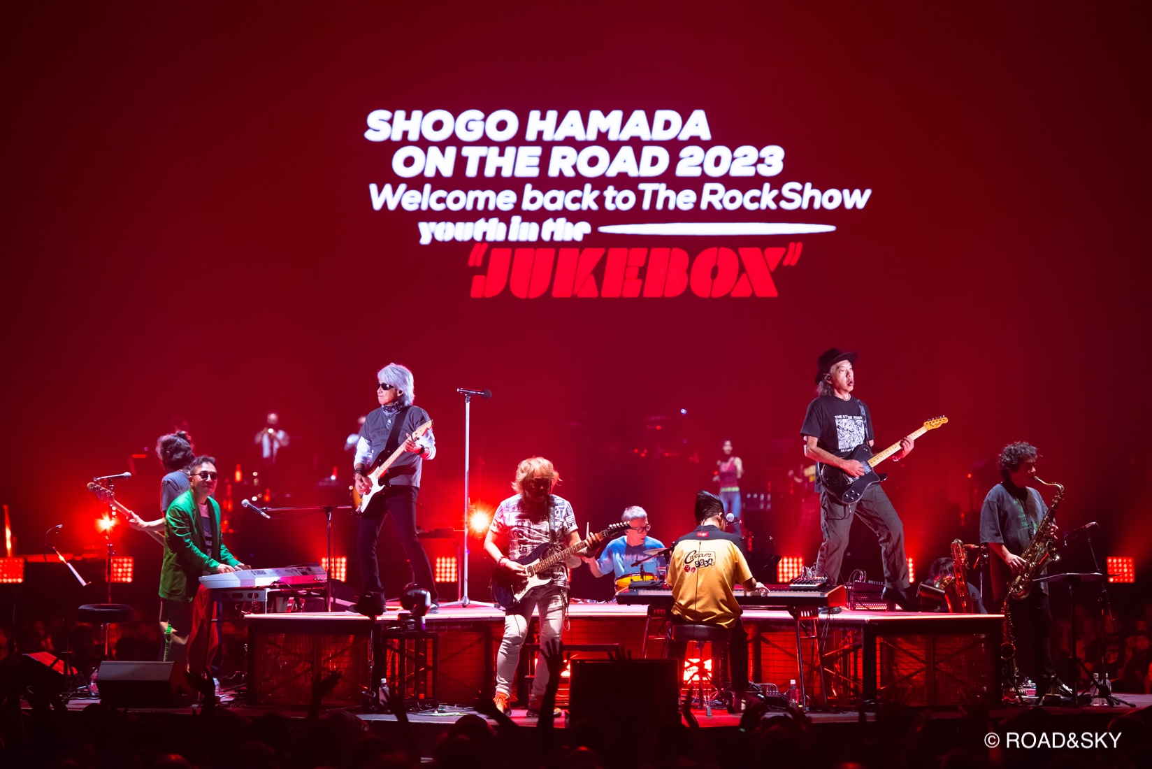 『SHOGO HAMADA ON THE ROAD 2023 Welcome back to The Rock Show youth in the “JUKEBOX”』浜田省吾 ライブ写真3