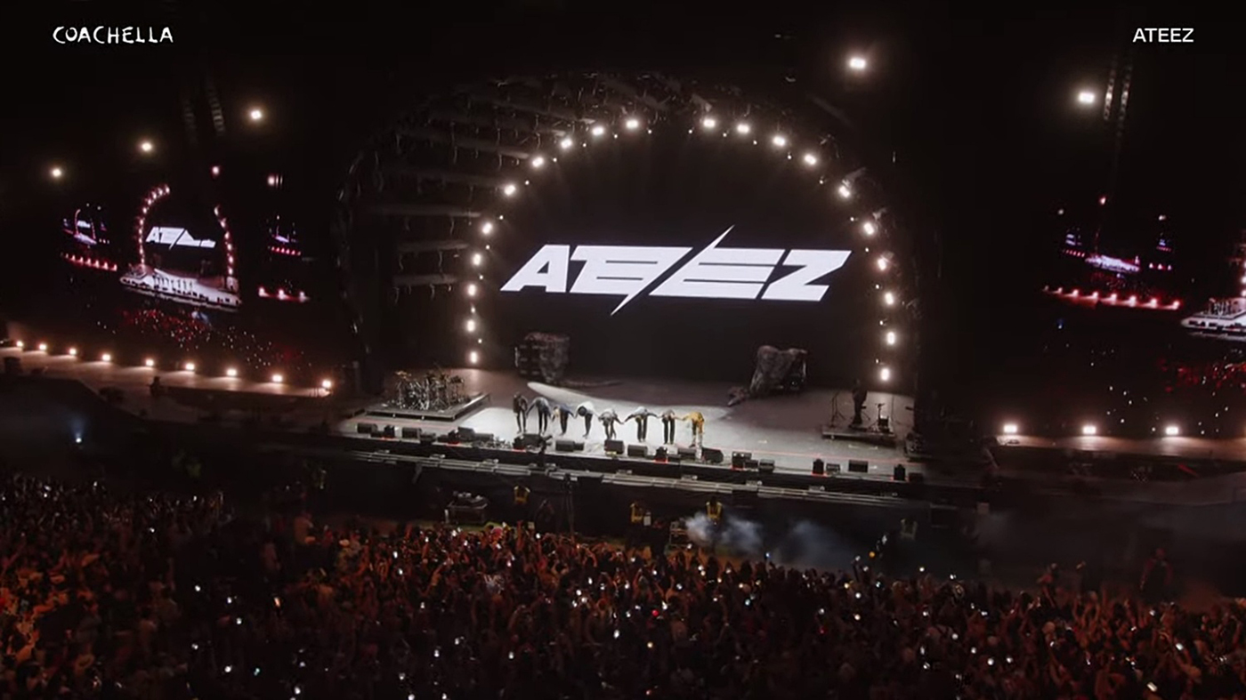【ライブレポート】ATEEZ『コーチェラ』2回目のステージを完遂！「音楽には境界がないということを今回のコーチェラを通じて感じた」 - 画像一覧（1/4）