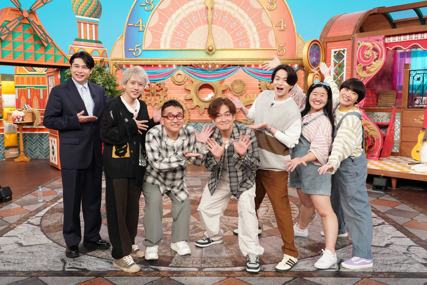 二宮和也、菊池風磨ら“ニノさん”ファミリーが脳梗塞による休養から復帰したなすなか那須晃行を全力でおもてなし！「おかえりなさい！」 - 画像一覧（1/2）