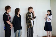 桜田ひより主演ドラマ『あの子の子ども』の撮影現場を主題歌を歌うTHE BEAT GARDENが訪問 - 画像一覧（3/3）