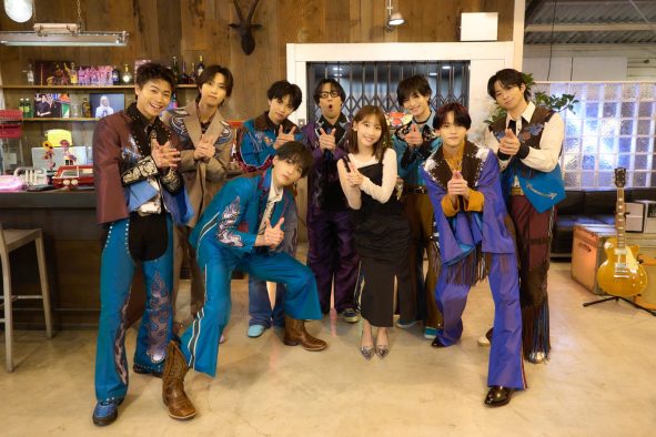 FANTASTICSに柏木由紀が“ウインク”を伝授！「ウインク選手権」でスタジオは大盛り上がり