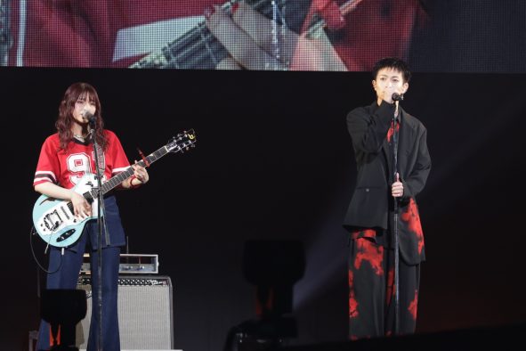 【レポート】綱啓永＆Kucci『TGC香川』にて映画『女神降臨』スペシャルステージに登場