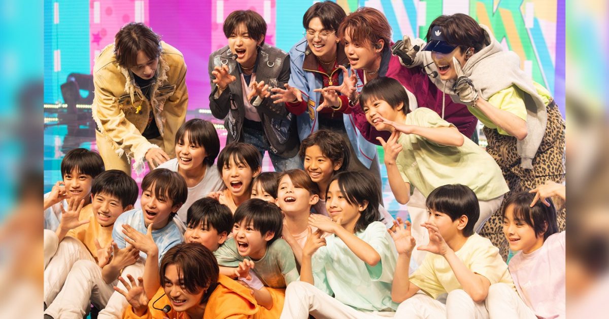Travis Japanがジュニア14名とスペシャルコラボ！「かわいくてしょうが