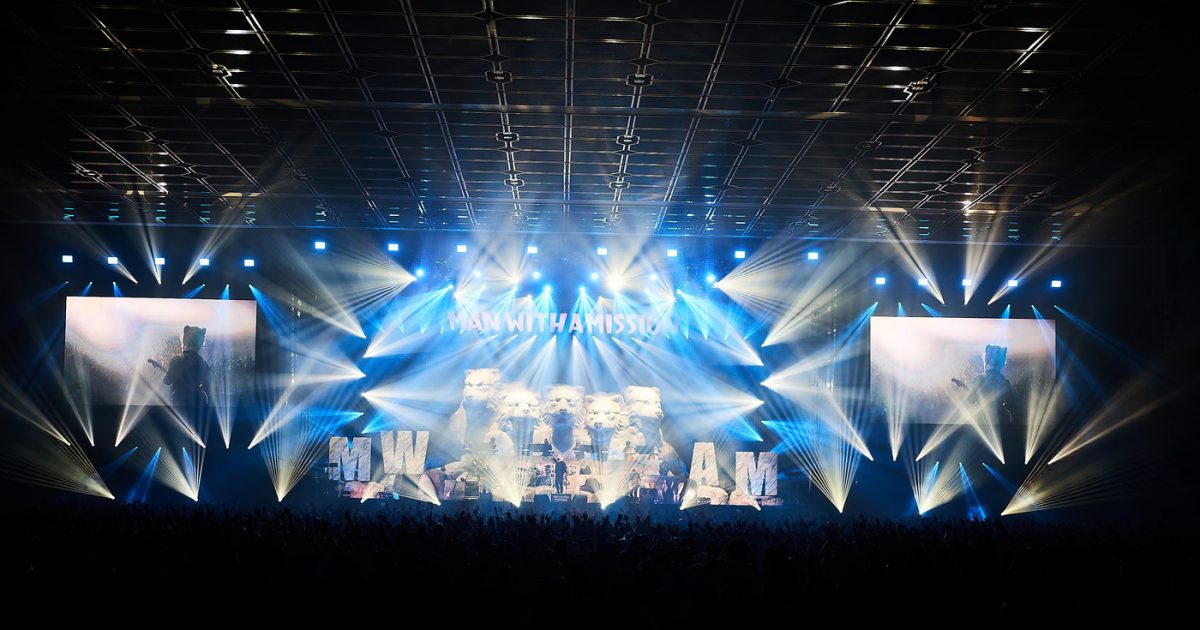 Manアリーナツアー MAN WITH A MISSION、バンド初の全国アリーナツアー開幕、レポート到着