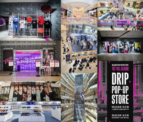 BABYMONSTER＆TREASURE、中国でのポップアップストアが大盛況