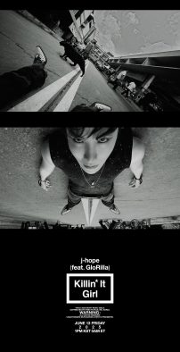 BTS J-HOPEが道路の真ん中で仰向けに！新曲「Killin’ It Girl (feat. GloRilla)」MVティザー公開