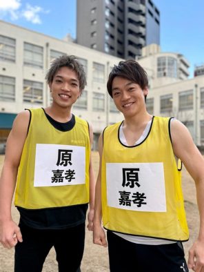 timelesz原嘉孝×おばたのお兄さんが2ショット写真公開！「やっぱり似てるwww」