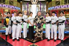 SixTONESが菜々緒とオリジナルゲームで大熱狂！大相撲力士・大栄翔とはぶつかり稽古で大騒ぎ