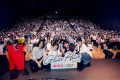 【レポート】Netflixシリーズ『グラスハート』イベントに佐藤健、宮﨑優、町田啓太、志尊淳がサプライズ登場＆生演奏