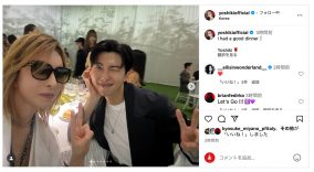 YOSHIKI、Instagram投稿が世界で話題に！BTSやBLACKPINKのメンバーと『Frieze Seoul』で交流