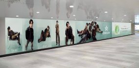 BMSG第3のボーイズグループ“STARGLOW”の特大ビジュアルが渋谷駅に登場