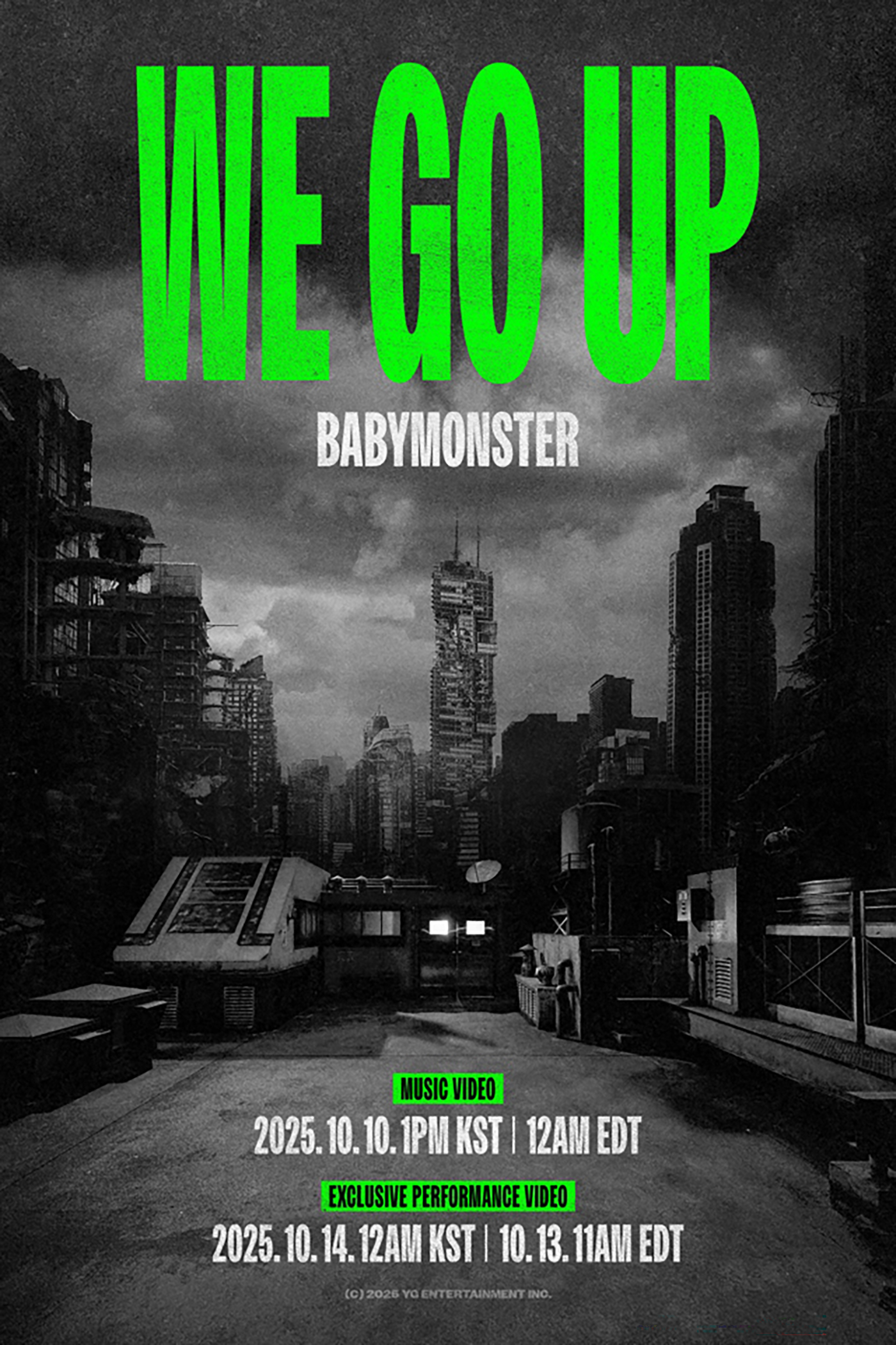 BABYMONSTER、「WE GO UP」のMV＆エクスクルーシブパフォーマンスビデオ公開を予告