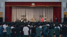 ORANGE RANGE、地元・沖縄の高校で敢行した感動のサプライズライブの模様を公開 - 画像一覧（2/5）