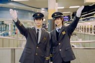 INI後藤威尊＆佐野雄大が南海難波駅の1日駅長に就任！「制服を着させていただいて、シャキッとしました！」（後藤） - 画像一覧（1/8）