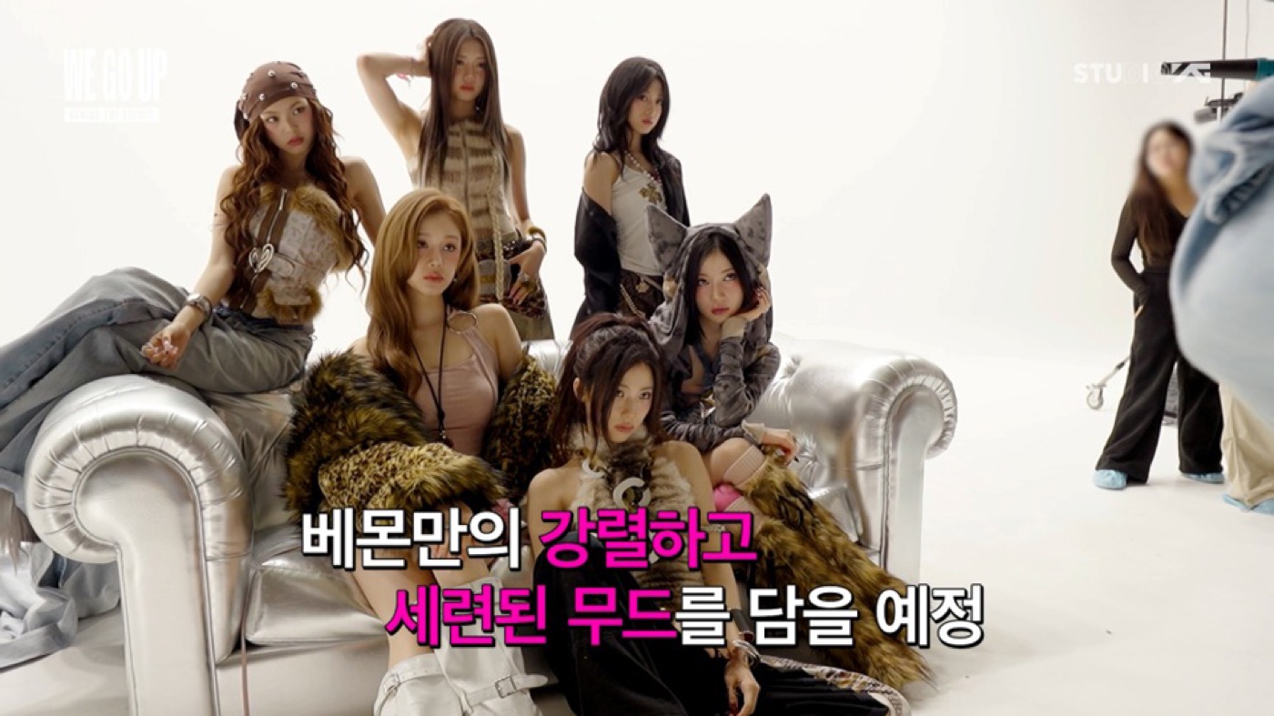 BABYMONSTERミニアルバム『WE GO UP』ジャケット撮影ビハインド公開 - 画像一覧（2/7）