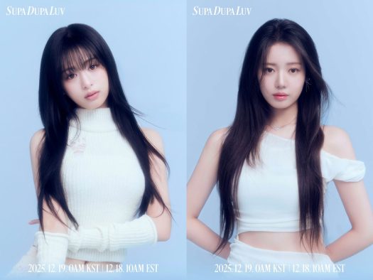 BABYMONSTER「SUPA DUPA LUV」のティザーポスター公開！第1弾はAHYEONとRORA
