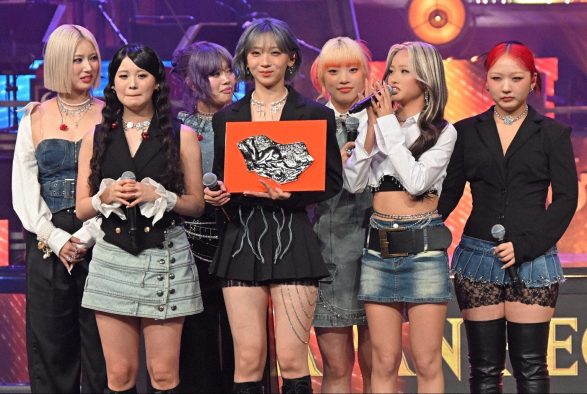 HANA『第67回 輝く！日本レコード大賞』最優秀新人賞を受賞