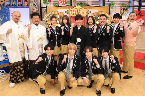 山田涼介、知念侑李、髙地優吾が本格パントマイムに挑戦！八乙女光は体当たりの宴会芸を披露