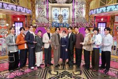 SixTONES、山﨑賢人ら『ゴールデンカムイ』チームと対決！盛り上がりすぎてひとりがスタジオからいなくなる