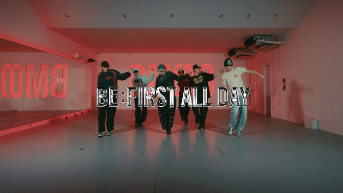 BE:FIRST「生涯BE:FIRSTであること」を高らかに宣言する新曲「BE:FIRST ALL DAY」のダンスプラクティス映像公開