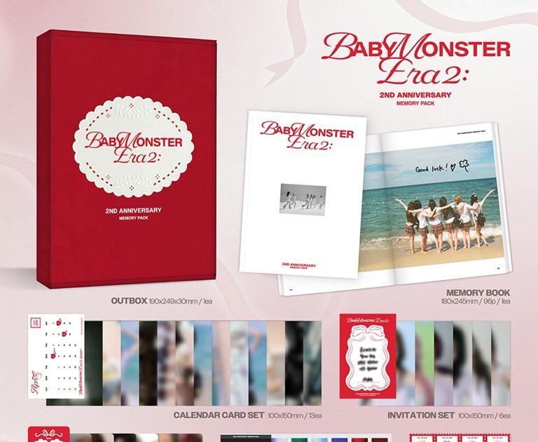 BABYMONSTERデビュー2周年MDが予約販売開始！96ページのフォトブック