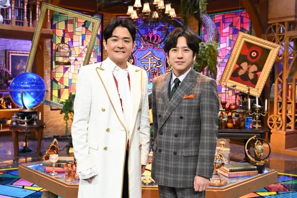 二宮和也とノブの囲み会見を実施！『金曜ミステリークラブ!!!』で初タッグを組むふたりの手応え