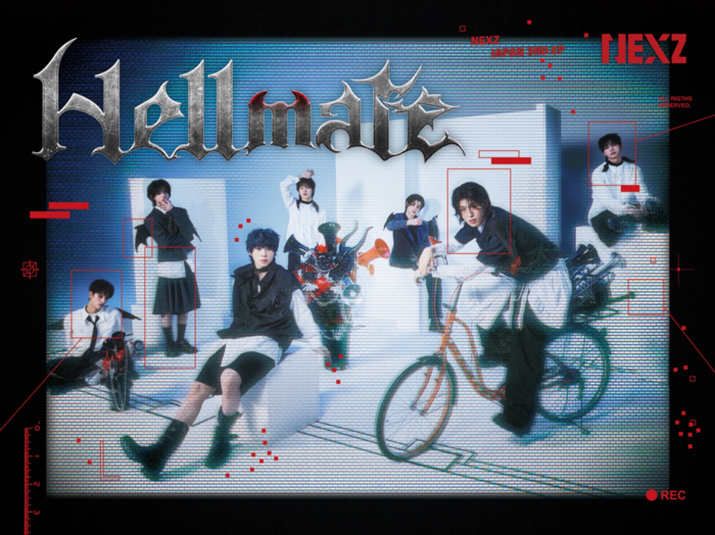 NEXZ日本3rd EP『Hellmate』リリース決定！3種類のジャケット写真公開