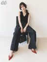 山下美月、赤のキャミソールと白く輝くデコルテが眩しい！『CanCam』表紙に登場 - 画像一覧（2/2）
